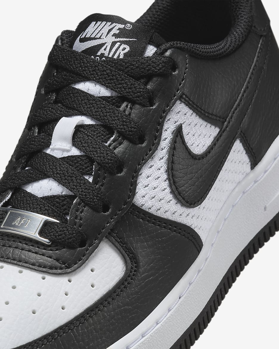 Nike af1 negras con blanco online